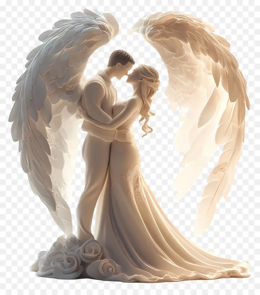 Amor Eterno，Casal De Anjo PNG