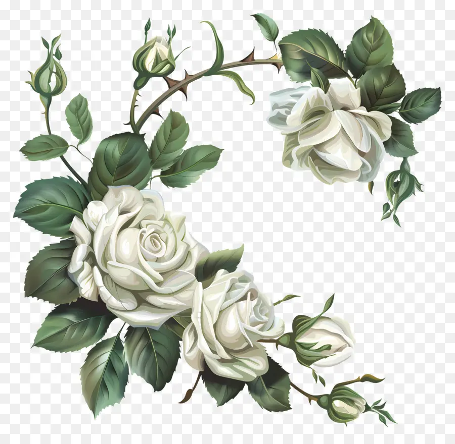 Canto Das Rosas Brancas，Rosas Brancas PNG