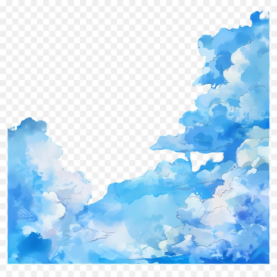 Fundo Do Céu，Nuvens PNG