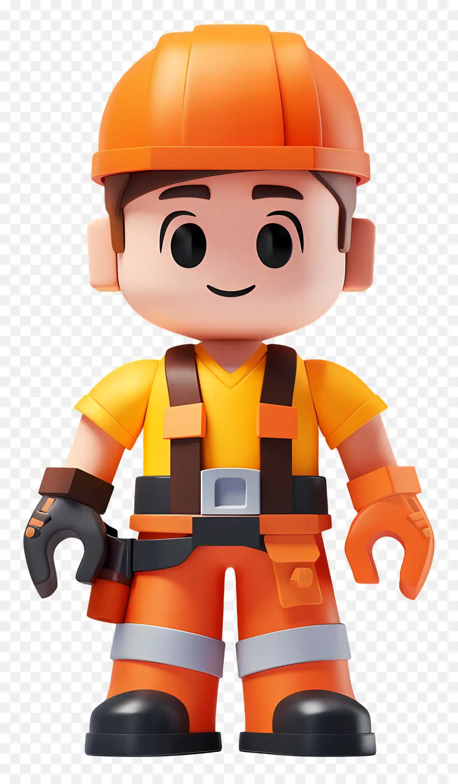 Garoto Roblox，Trabalhador Da Construção Civil PNG