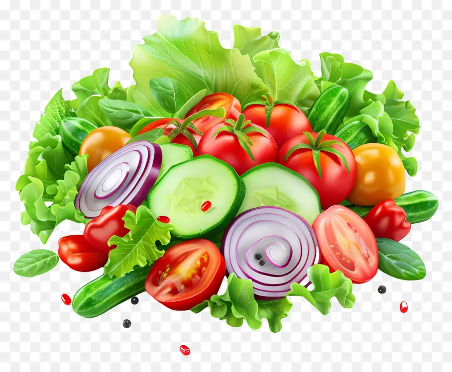 Salada De Legumes，Placa PNG