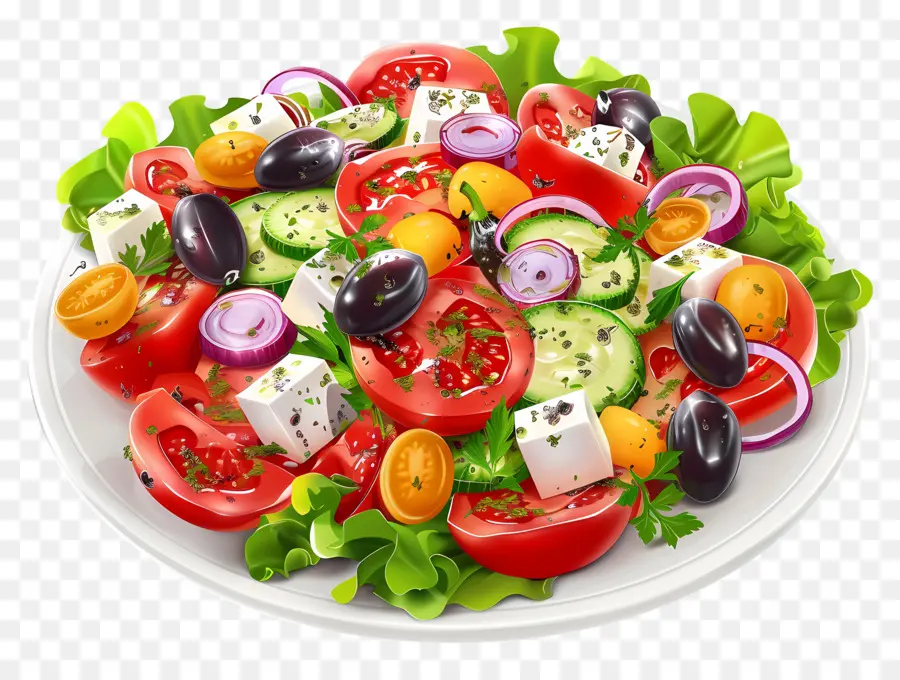 Salada Grega，Salada PNG