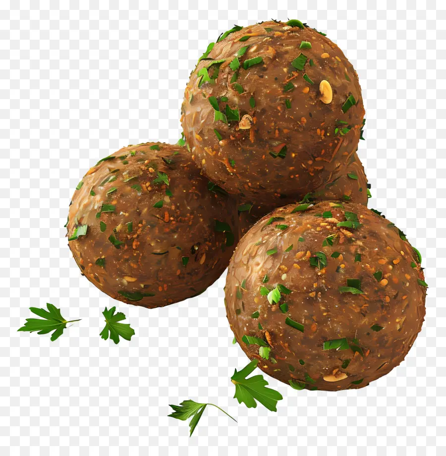 Falafel，Almôndegas PNG