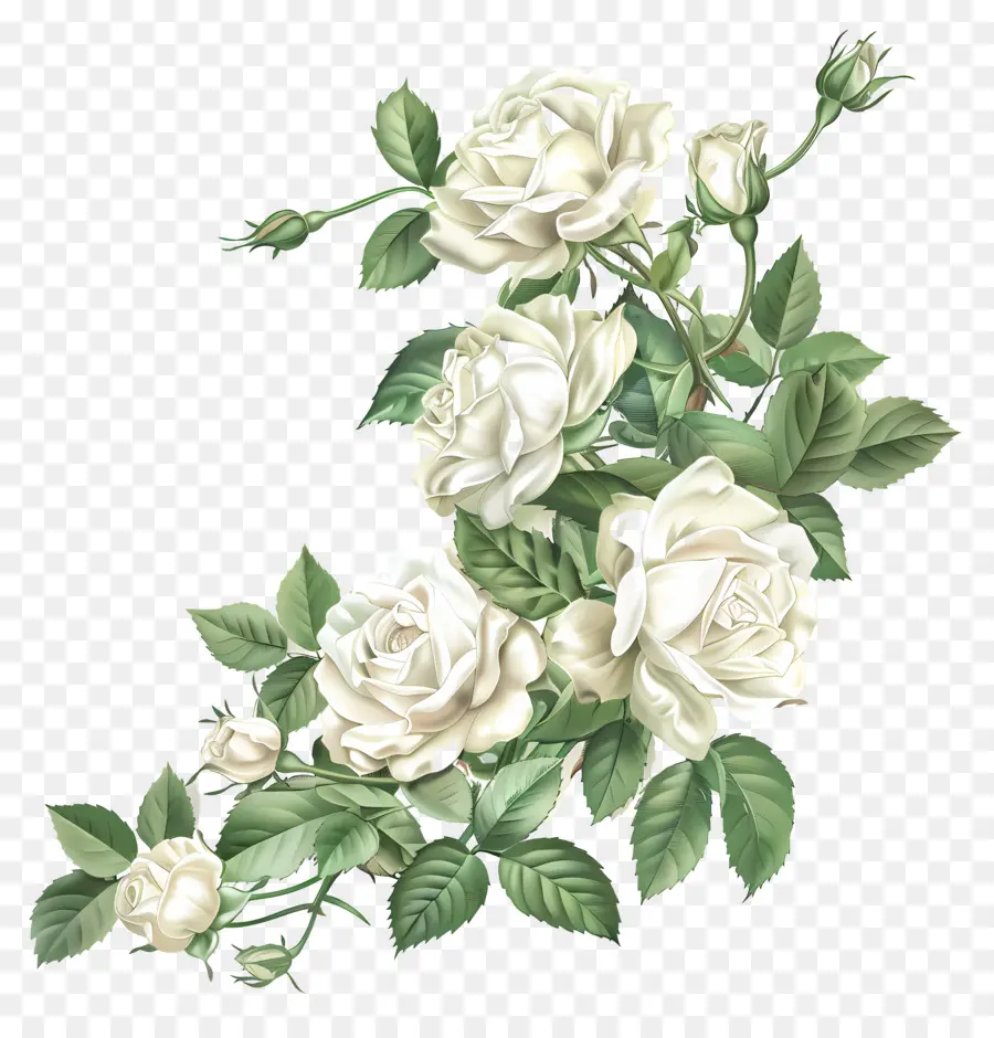 Canto Das Rosas Brancas，Rosas Brancas PNG