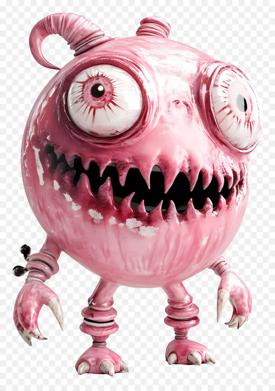 Monstro Rosa，Desenho Animado PNG