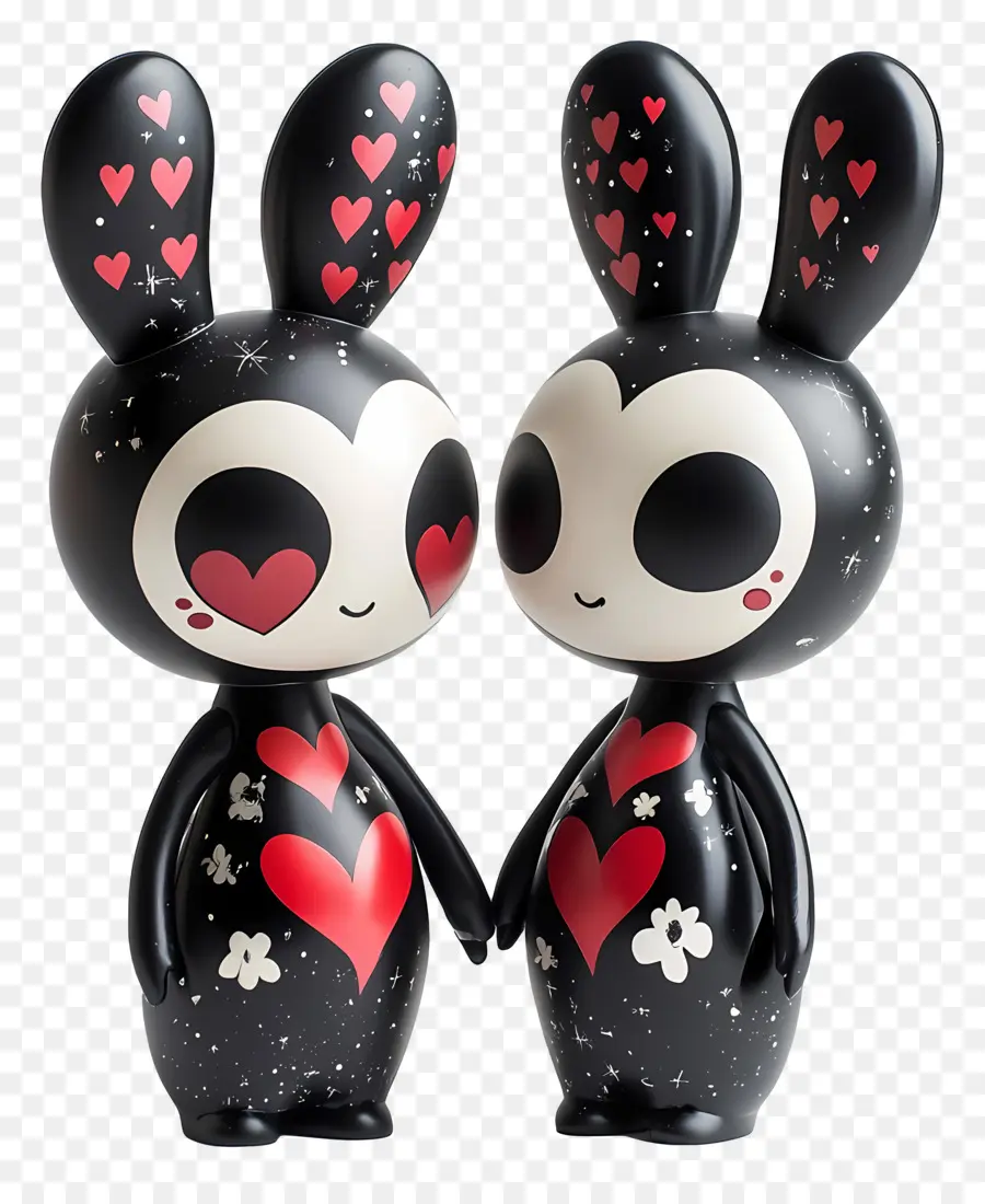 Amor Eterno，Figuras De Coelhinhos Fofos PNG