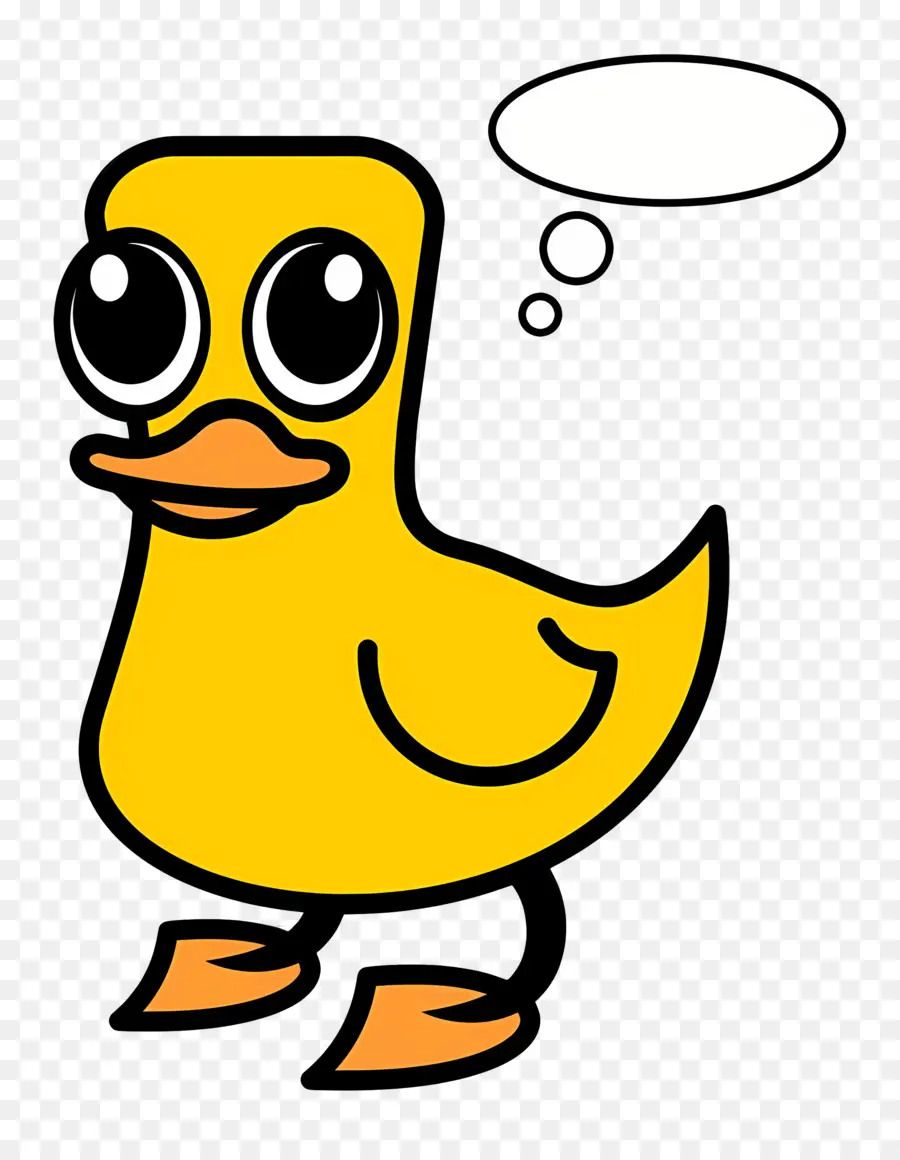 Pato De Desenho Animado，Pato Amarelo PNG