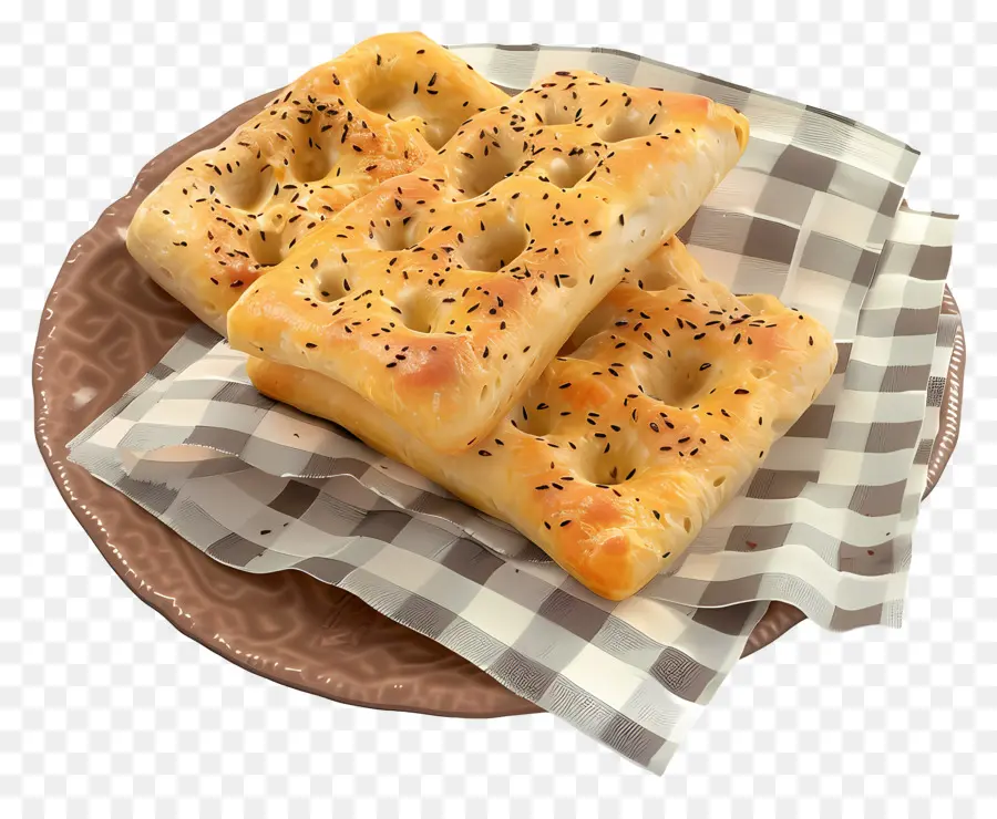 Pão Focaccia，Pão PNG