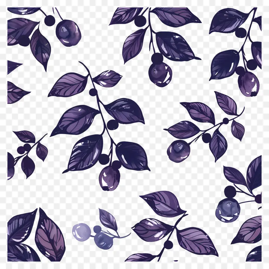 Fundo Roxo，Folhas Roxas PNG