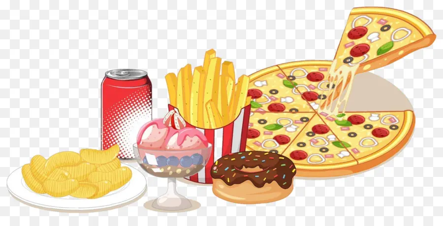 Junk Food，Comida Rápida PNG