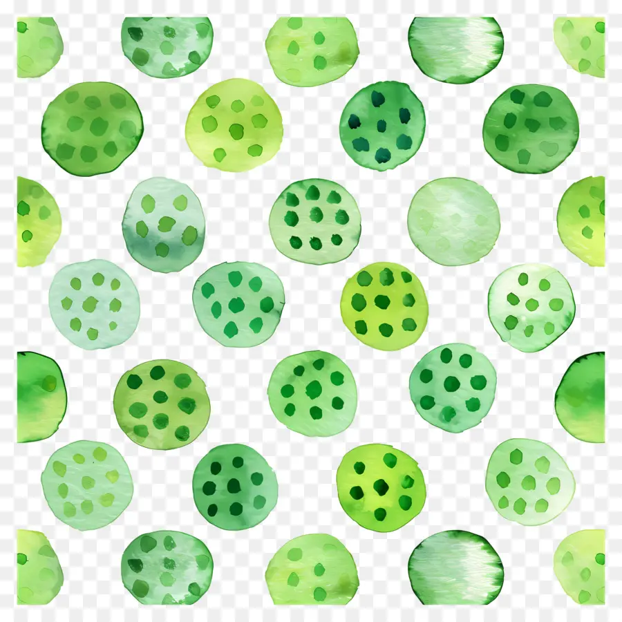 Fundo Verde，Círculos Verdes PNG