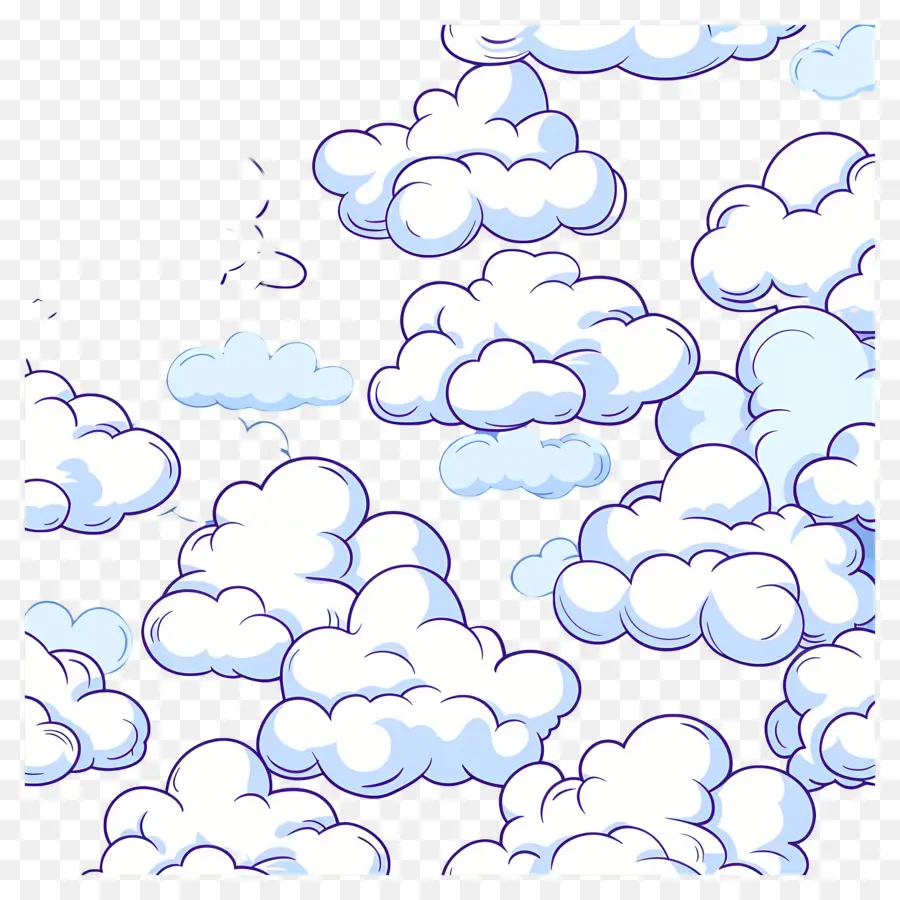 Padrão De Nuvens，Nuvens PNG