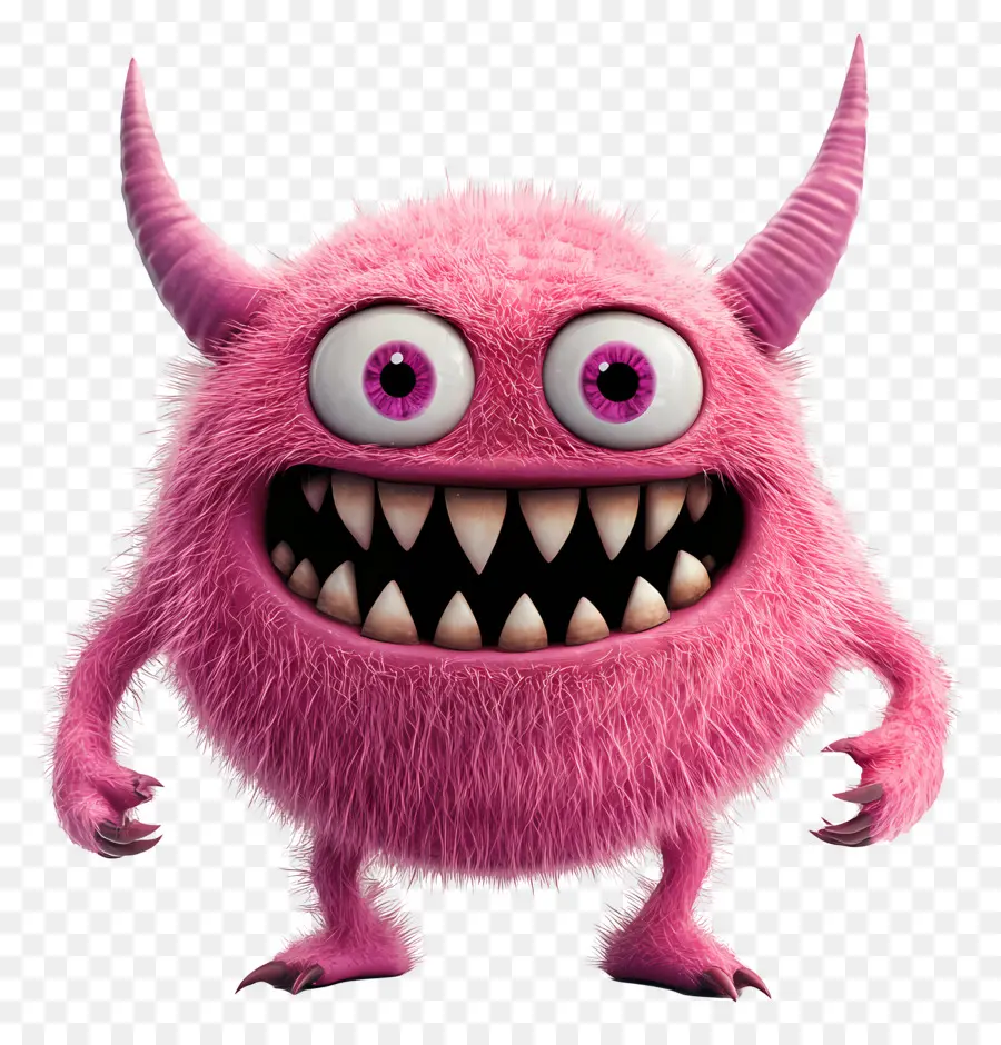 Monstro Rosa，Monstro Roxo PNG