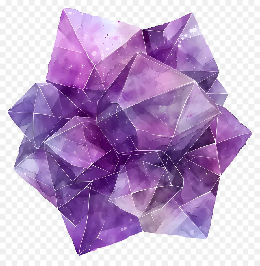 Fundo Roxo，Cristal Roxo PNG