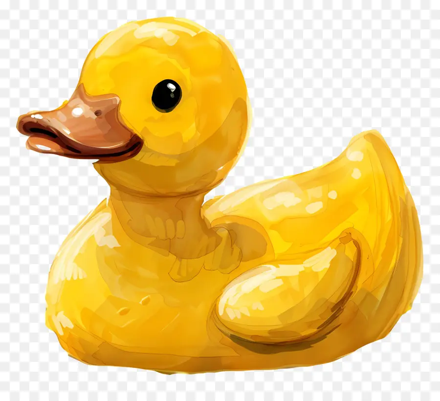 Pato De Borracha，Pato Amarelo PNG