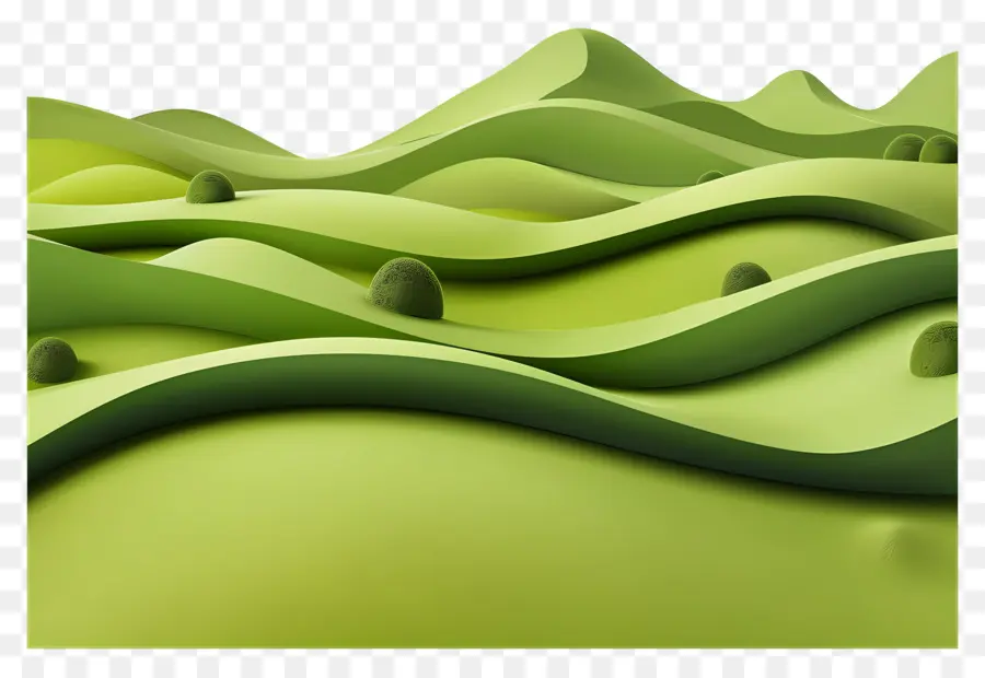 Pastagem，Colinas Verdes PNG