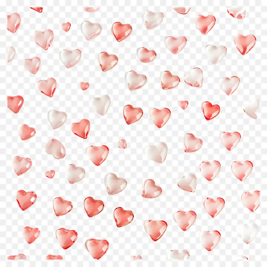 Fundo De Amor，Corações PNG