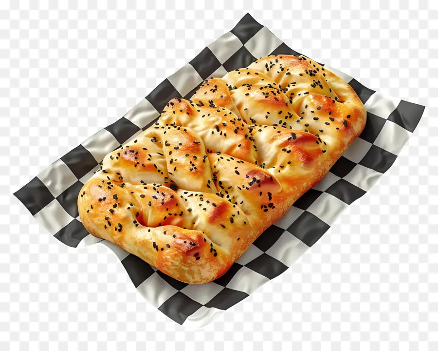 Pão Focaccia，Pão PNG