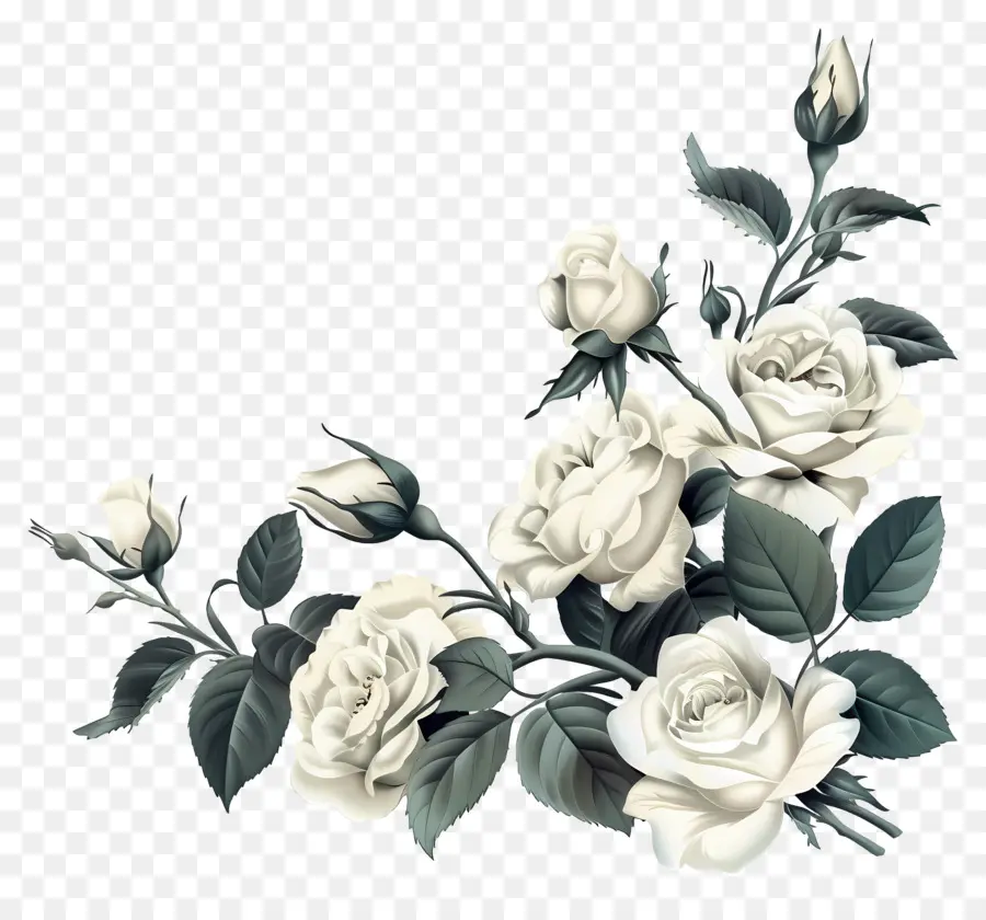 Canto Das Rosas Brancas，Rosas Brancas PNG