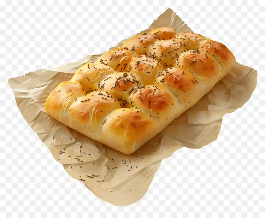 Pão Focaccia，Pão PNG