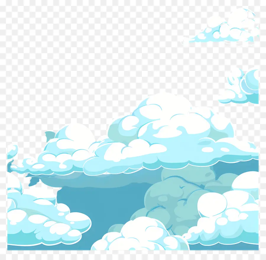 Padrão De Nuvens，Nuvens PNG