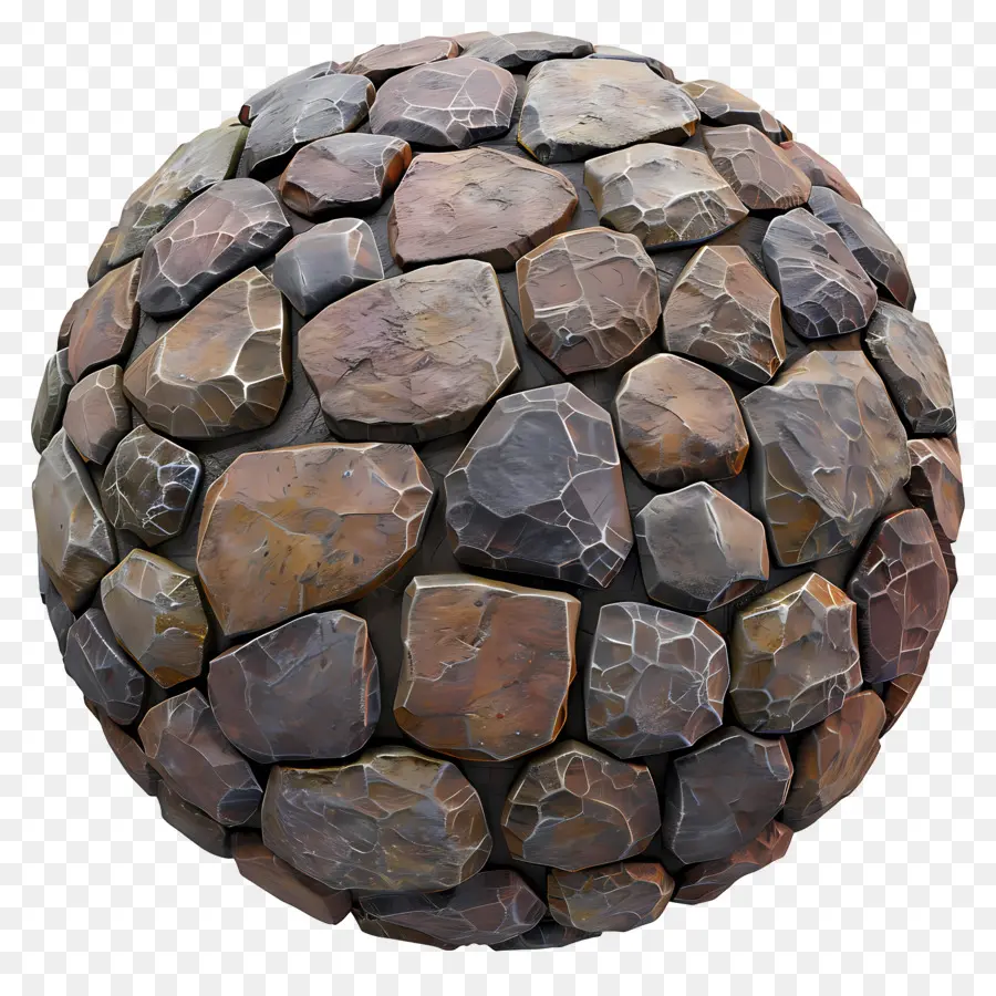 Paralelepípedo，Esfera De Pedra PNG