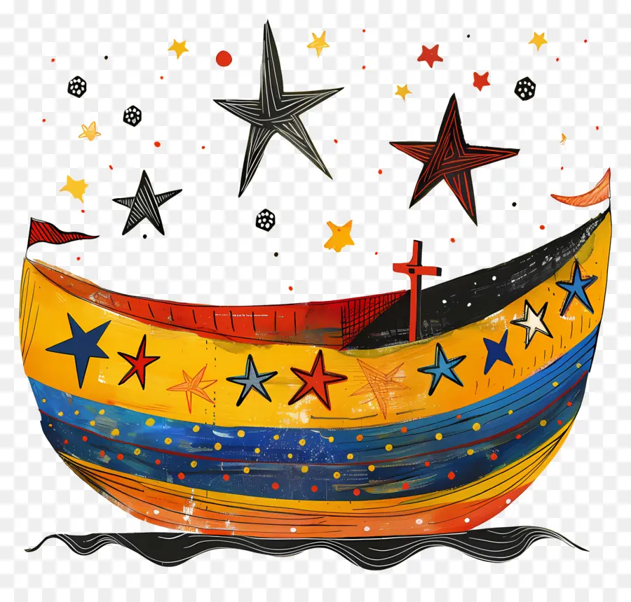 Barco，Estrelas PNG