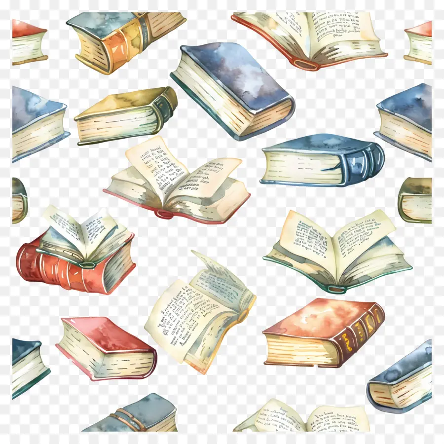 Padrão De Livros，Livros PNG