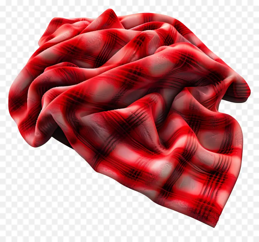 Manta Xadrez，Cobertor Vermelho PNG