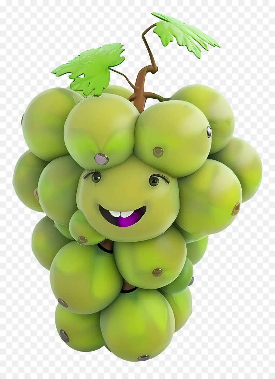 Cacho De Uvas，Uvas Verdes PNG