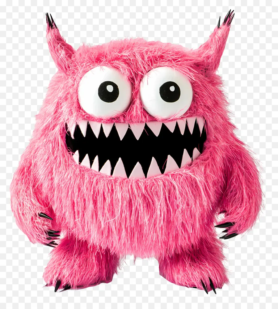 Monstro Rosa，Monstro Peludo PNG