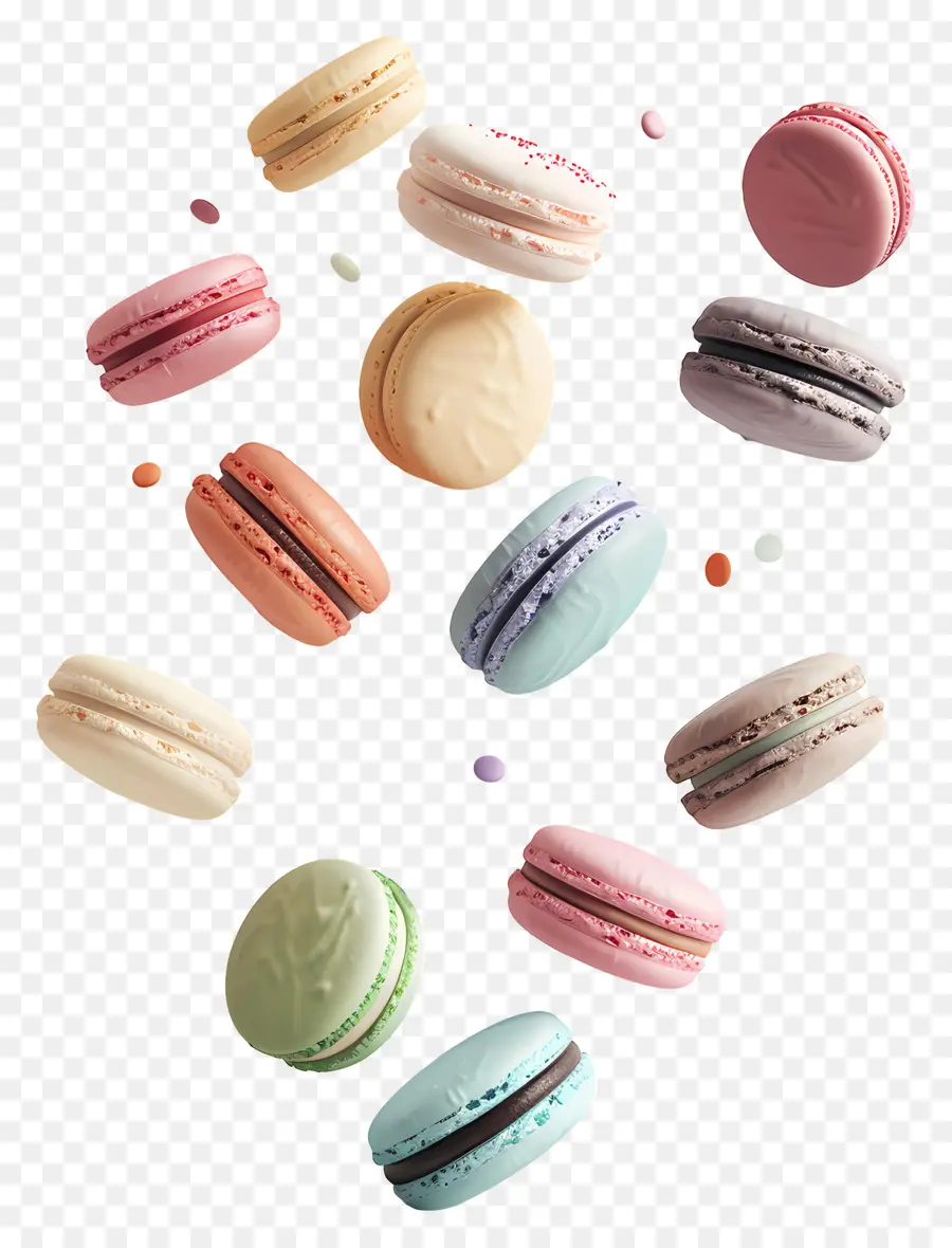 Macarrão，Macarons PNG