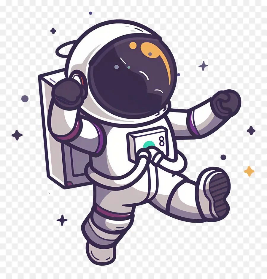 Astronauta Dos Desenhos Animados，Astronauta PNG