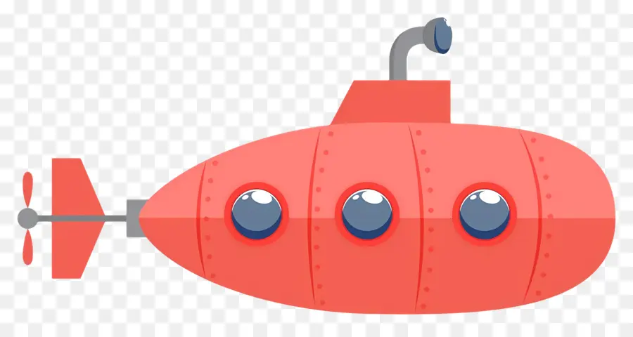 Submarino，Submarino Vermelho PNG