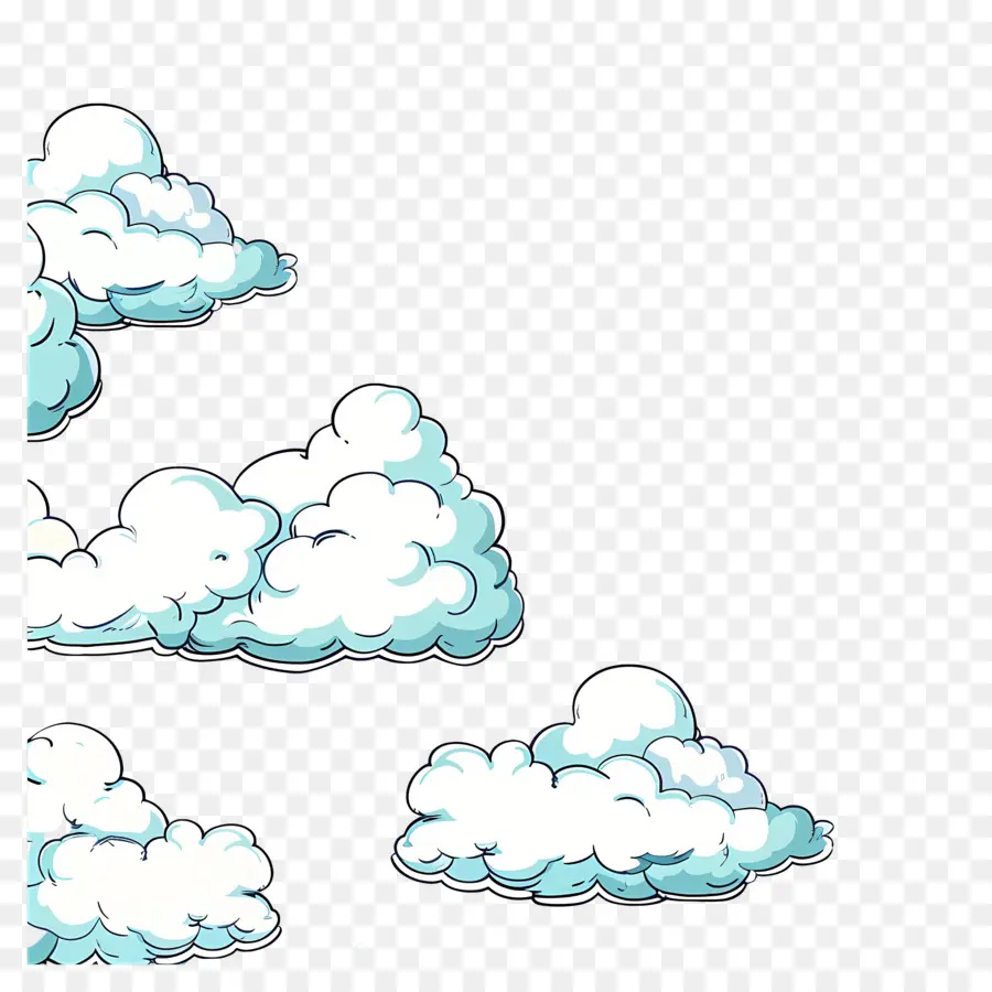 Padrão De Nuvens，Nuvens PNG