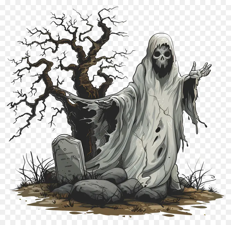 Lápide Fantasma，Fantasma PNG