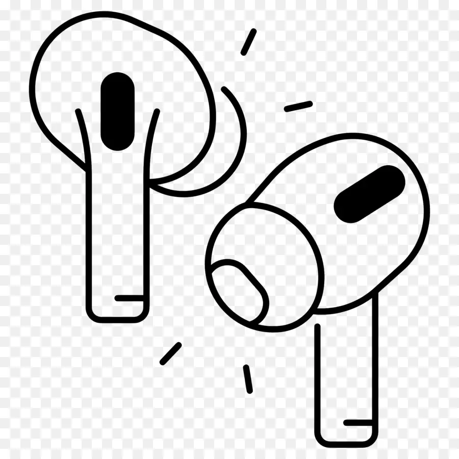 Airpods，Fones De Ouvido PNG