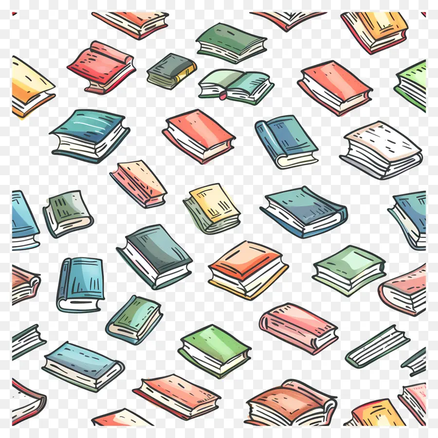 Padrão De Livros，Livros PNG