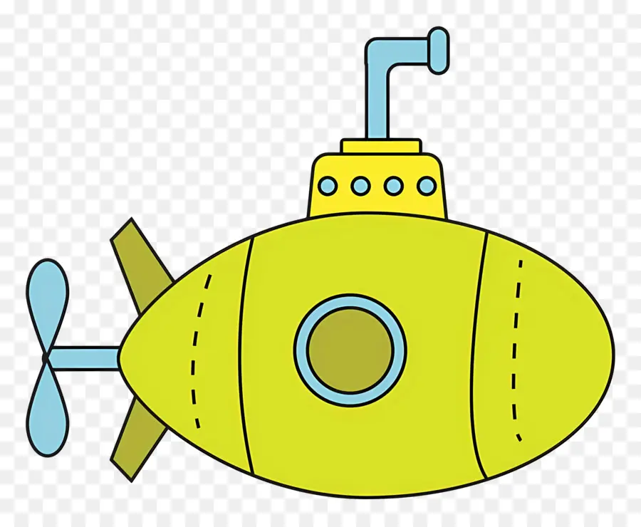 Submarino，Submarino Amarelo PNG