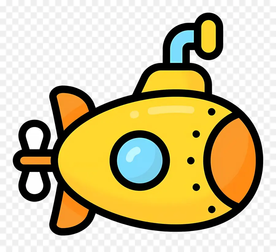 Submarino，Submarino Amarelo PNG