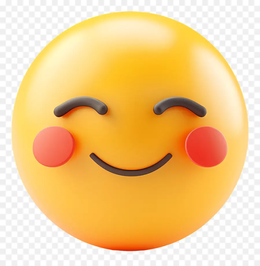 Sorria，Emoji Sorridente PNG