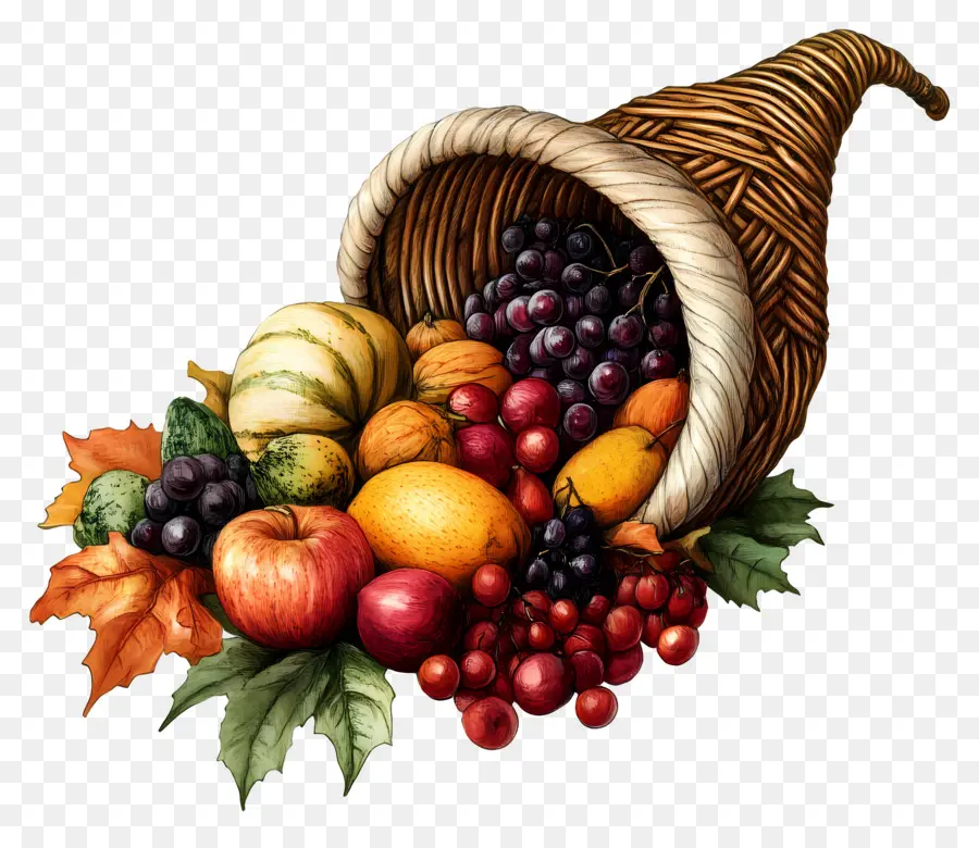 Cornucópia，Frutas PNG