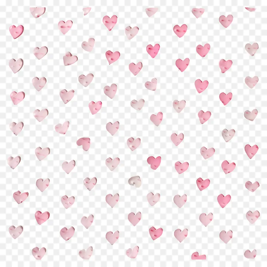 Fundo De Amor，Corações PNG