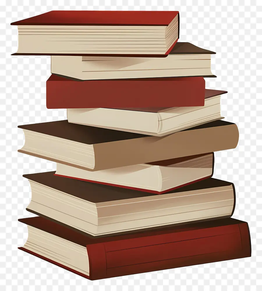 Pilhas De Livros，Pilha De Livros PNG