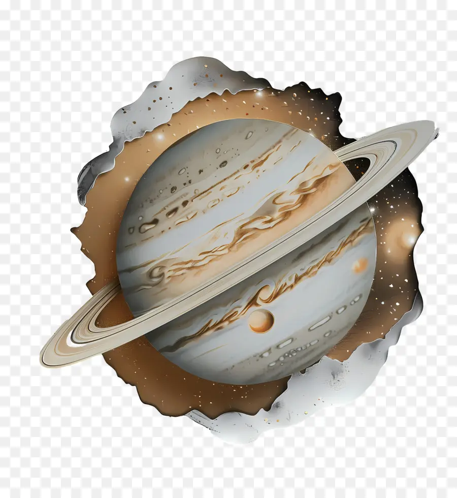 Saturno，Espaço PNG