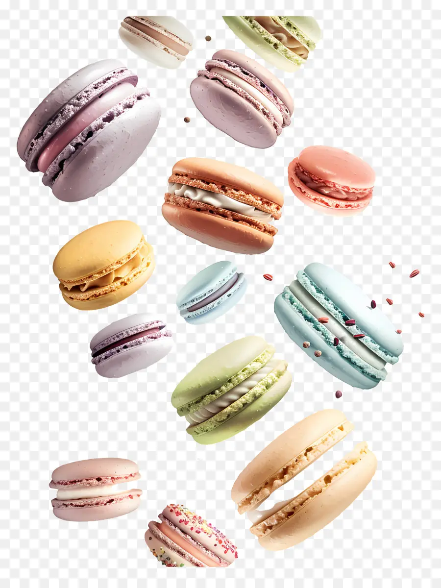 Macarrão，Macarons PNG