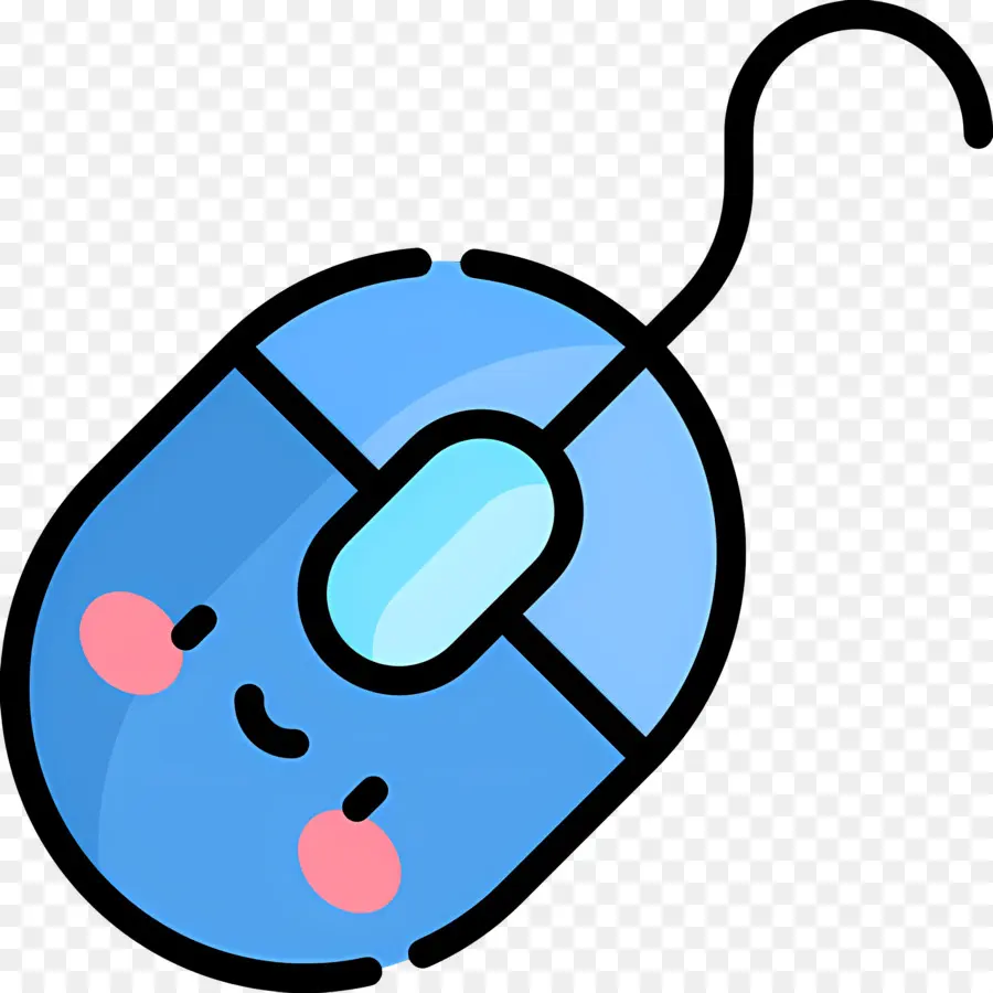 Mouse De Computador，Rato Fofo PNG