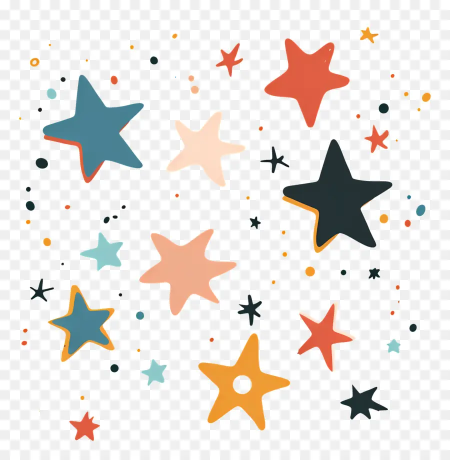 Estrelas，Azul PNG