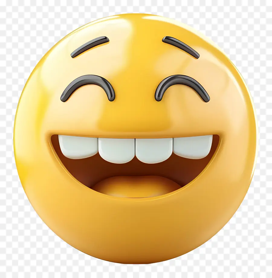 Sorria，Emoji Risonho PNG