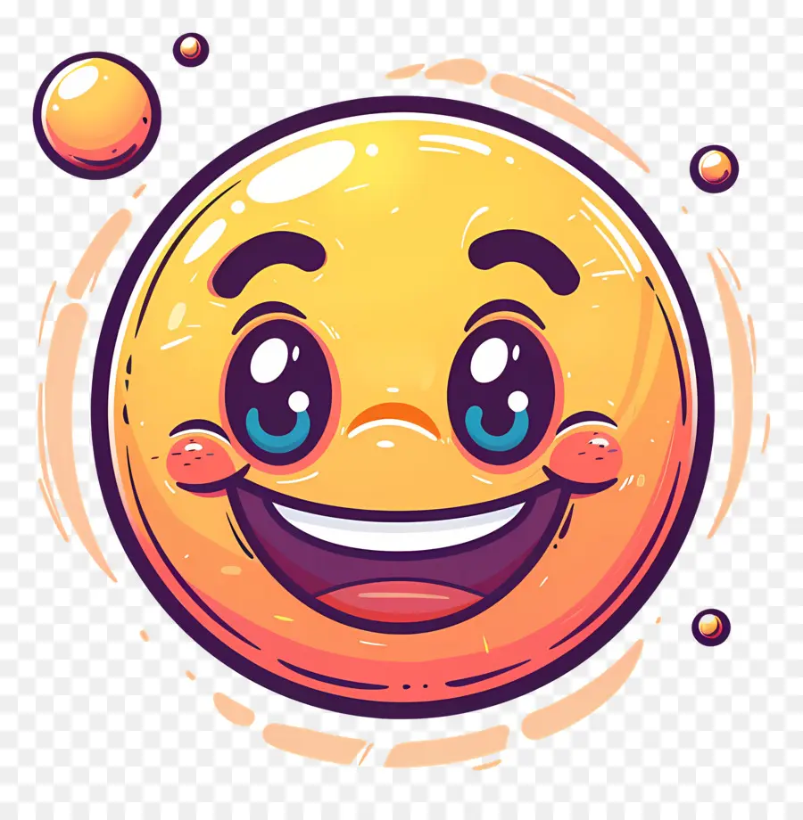 Sorria，Emoji Sorridente PNG